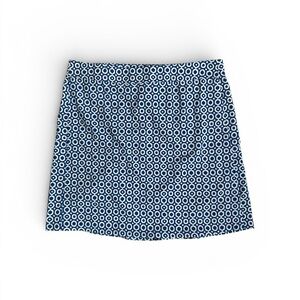 Ripskirt Hawaii Navy Circle Print Mini Skirt